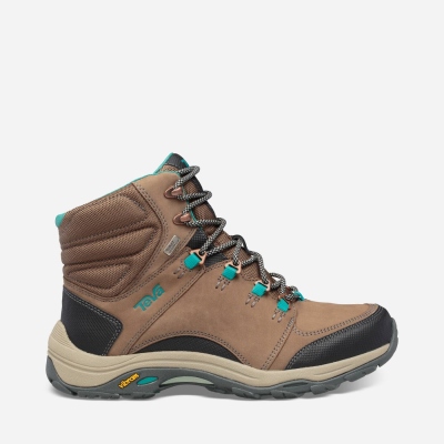 Teva Montara Mid eVent Women's Chocolate Boots CA37895 Canada Clearance